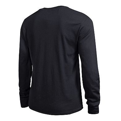 Women's Champion Black New Jersey Devils 2-Hit Long Sleeve T-Shirt