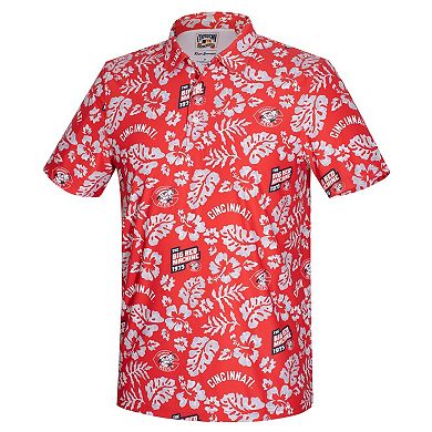 Men's Reyn Spooner Red Cincinnati Reds Cooperstown Pua Performance Polo