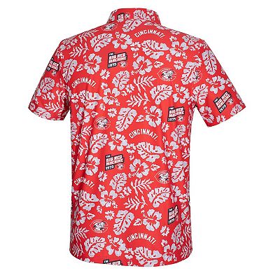 Men's Reyn Spooner Red Cincinnati Reds Cooperstown Pua Performance Polo