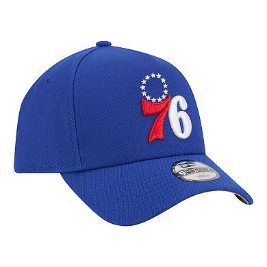 Youth New Era Royal Philadelphia 76ers 9FORTY A-Frame Adjustable Hat
