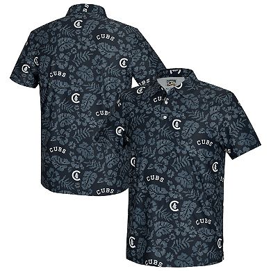 Men's Reyn Spooner Navy Chicago Cubs Cooperstown Pua Performance Polo