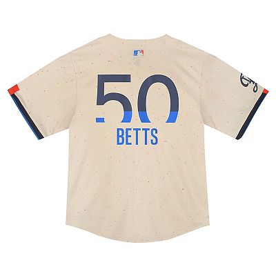 Toddler Nike Mookie Betts Cream Los Angeles Dodgers 2024 City