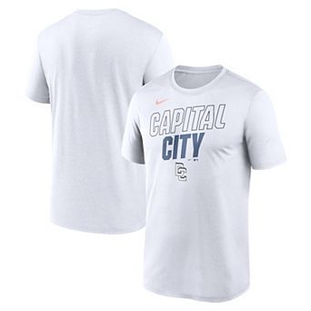 Men's Nike White Washington Nationals City Connect Team Phrase Script Dri-FIT T-Shirt