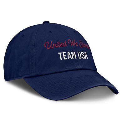 Women's Fanatics Navy Team USA Velocity Adjustable Hat