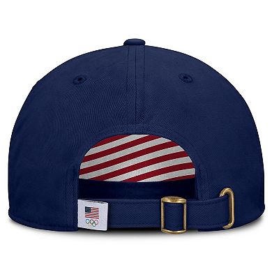 Women's Fanatics Navy Team USA Velocity Adjustable Hat