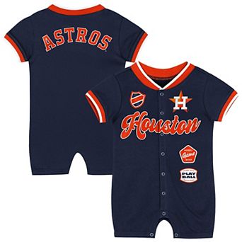 Infant Outerstuff Navy Houston Astros Pinch Coverall