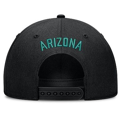 Men's Nike Black Arizona Diamondbacks Cooperstown Rise Adjustable Hat