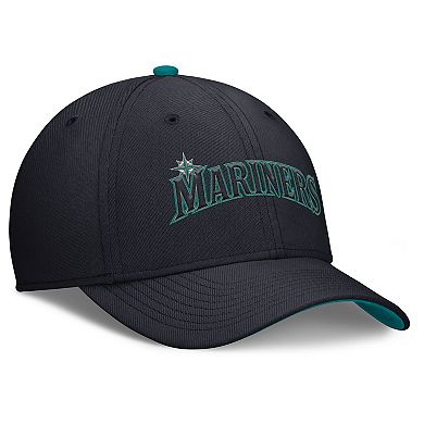 Men's Nike Navy Seattle Mariners Primetime Rise Dri-FIT Flex Hat