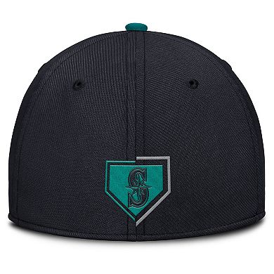Men's Nike Navy Seattle Mariners Primetime Rise Dri-FIT Flex Hat