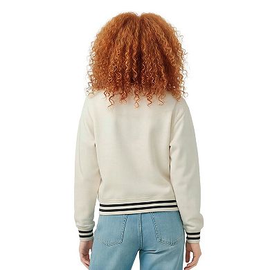 Women's Champion Cream Chicago Bears Reverse Weave Fleece Sweatshirt