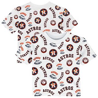 Toddler Outerstuff White Houston Astros Run Down T-Shirt