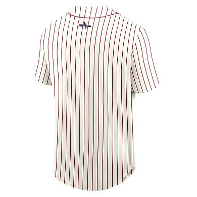Men's Fanatics Cream England National Team Oversized Baseball Jersey