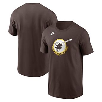 Men's Nike Brown San Diego Padres Cooperstown Collection T-Shirt