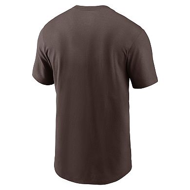 Men's Nike Brown San Diego Padres Cooperstown Collection T-Shirt