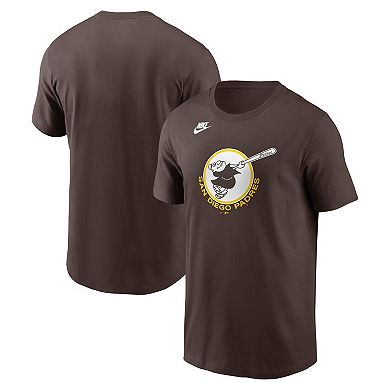 Men's Nike Brown San Diego Padres Cooperstown Collection T-Shirt