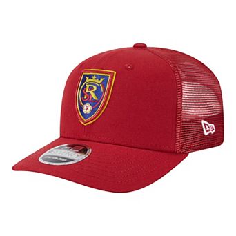 Men's New Era Red Real Salt Lake Jersey Hook 9SEVENTY Adjustable Hat