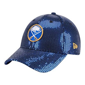 Women's New Era Royal Buffalo Sabres Sequin 9FORTY Adjustable Hat