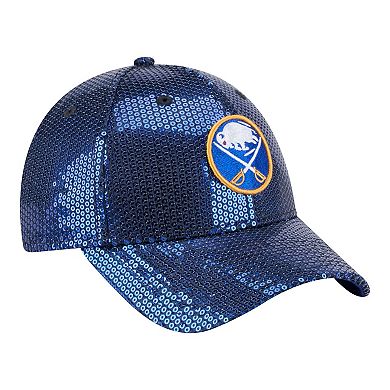 Women's New Era Royal Buffalo Sabres Sequin 9FORTY Adjustable Hat
