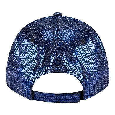 Women's New Era Royal Buffalo Sabres Sequin 9FORTY Adjustable Hat