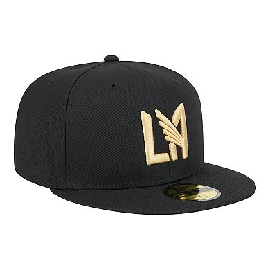Men's New Era Black LAFC Kickoff 59FIFTY Fitted Hat