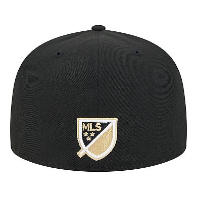 Men's New Era Black LAFC Kickoff 59FIFTY Fitted Hat