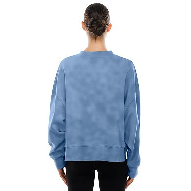 Women's New Era Blue Washington Nationals 2025 City Connect Pullover Sweatshirt