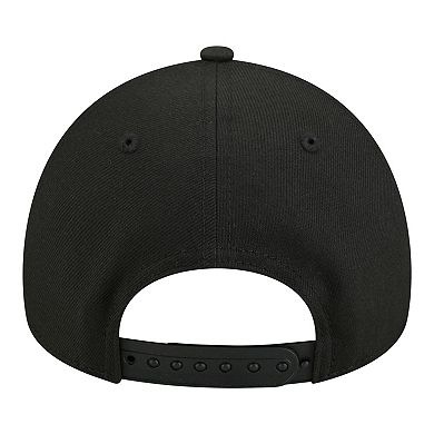 Youth New Era Black Chicago Bulls 9FORTY A-Frame Adjustable Hat