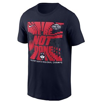 Unisex Nike Navy UConn Huskies 2026 NCAA Women's Basketball Tournament March Madness Final Four Locker Room T-Shirt