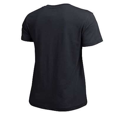 Women's Champion Black Pittsburgh Penguins Wordmark Lockup T-Shirt