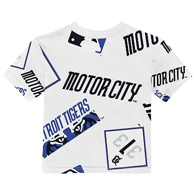 Infant Outerstuff White Detroit Tigers Day Game Cotton T-Shirt