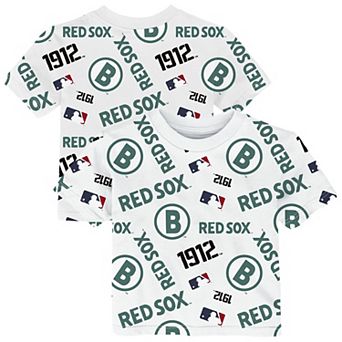 Infant Outerstuff White Boston Red Sox Game Day T-Shirt