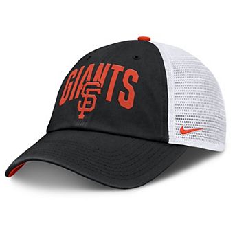 Men's Nike Black San Francisco Giants Primetime Club Adjustable Trucker Hat