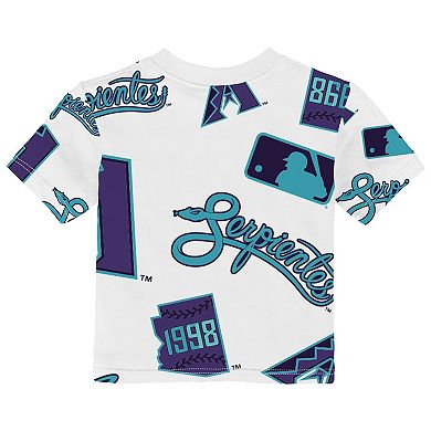 Toddler Outerstuff White Arizona Diamondbacks City Connect Game Day T-Shirt