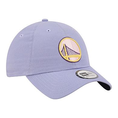 Men's New Era Lavender Golden State Warriors Lavender Pack Casual Classic Adjustable Hat
