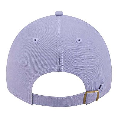Men's New Era Lavender Golden State Warriors Lavender Pack Casual Classic Adjustable Hat