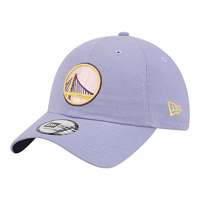Men's New Era Lavender Golden State Warriors Lavender Pack Casual Classic Adjustable Hat
