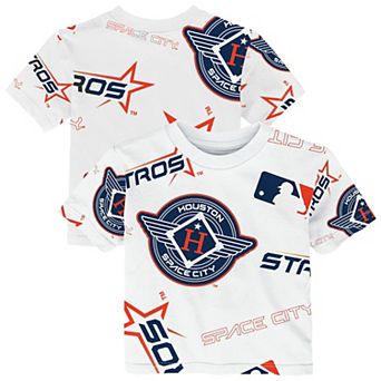 Toddler Outerstuff White Houston Astros City Connect Game Day T-Shirt
