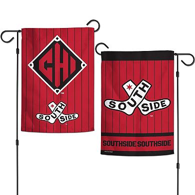 WinCraft Chicago White Sox 2025 City Connect 12" x 18" Double-Sided Garden Flag
