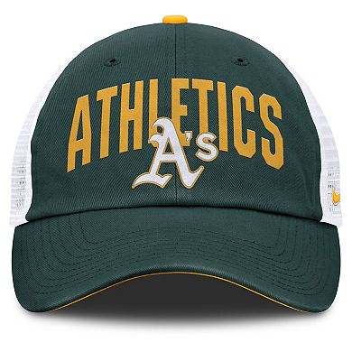 Men's Nike Green Athletics Primetime Club Adjustable Trucker Hat