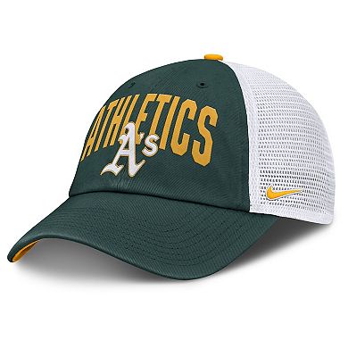 Men's Nike Green Athletics Primetime Club Adjustable Trucker Hat