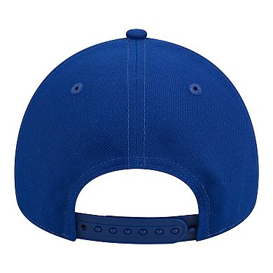 Youth New Era Blue Detroit Pistons 9FORTY A-Frame Adjustable Hat