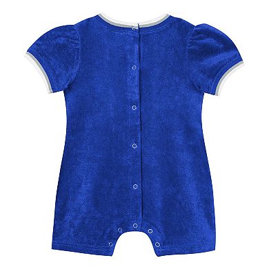 Girls Infant Outerstuff Royal Los Angeles Dodgers Wind-Up Coverall