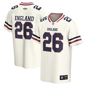 Men's Fanatics Cream England National Team Football Jersey