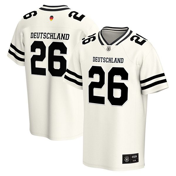 Men's Fanatics Cream Germany National Team Football Jersey
