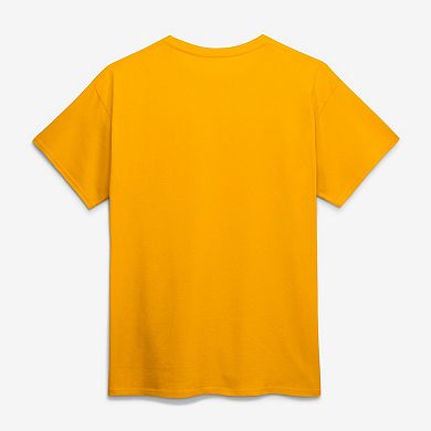 Men's Logo Athletic Gold Milwaukee Brewers Official Logo T-Shirt