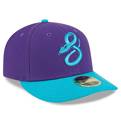 Men's New Era Purple/Teal Arizona Diamondbacks 2025 City Connect Low Profile 59FIFTY Fitted Hat