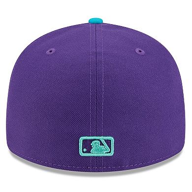 Men's New Era Purple/Teal Arizona Diamondbacks 2025 City Connect Low Profile 59FIFTY Fitted Hat