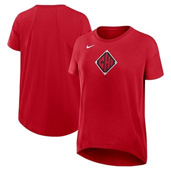 Women's Nike Red Chicago White Sox 2025 City Connect Flowy Fashion Tri-Blend Dri-FIT T-Shirt