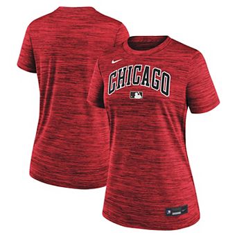 Women's Nike Red Chicago White Sox 2025 City Connect Authentic Collection Velocity Dri-FIT T-Shirt