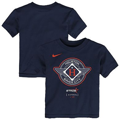 Toddler Nike Navy Houston Astros City Connect Logo T-Shirt
